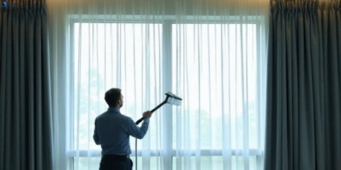 Commercial curtain stain removal service alexandra-hills hotels offices restaurants